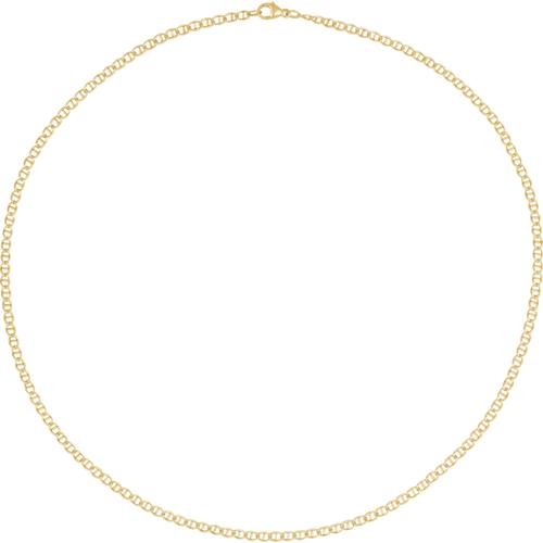 14K Yellow Gold-Filled 2.6mm Anchor Chain