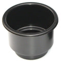 3-5/8" Black Jumbo Cup Holder Recessed Drop-in Inserts for Boat RV Car Truck Sofa