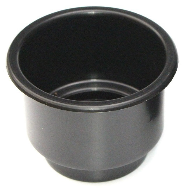 3-5/8" Black Jumbo Cup Holder Recessed Drop-in Inserts for Boat RV Car Truck Sofa