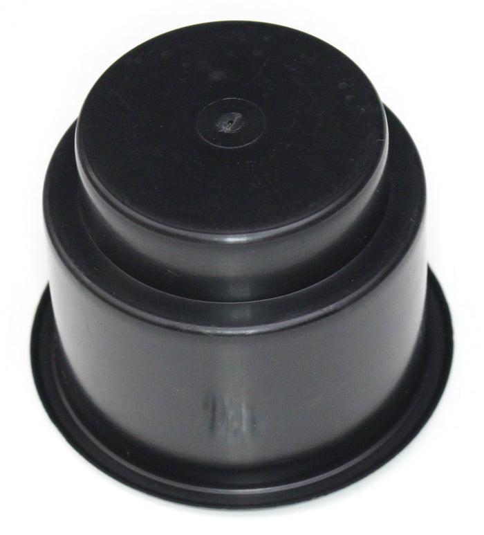 3-5/8" Black Jumbo Cup Holder Recessed Drop-in Inserts for Boat RV Car Truck Sofa