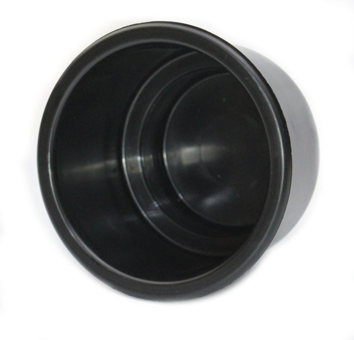 3-5/8" Black Jumbo Cup Holder Recessed Drop-in Inserts for Boat RV Car Truck Sofa