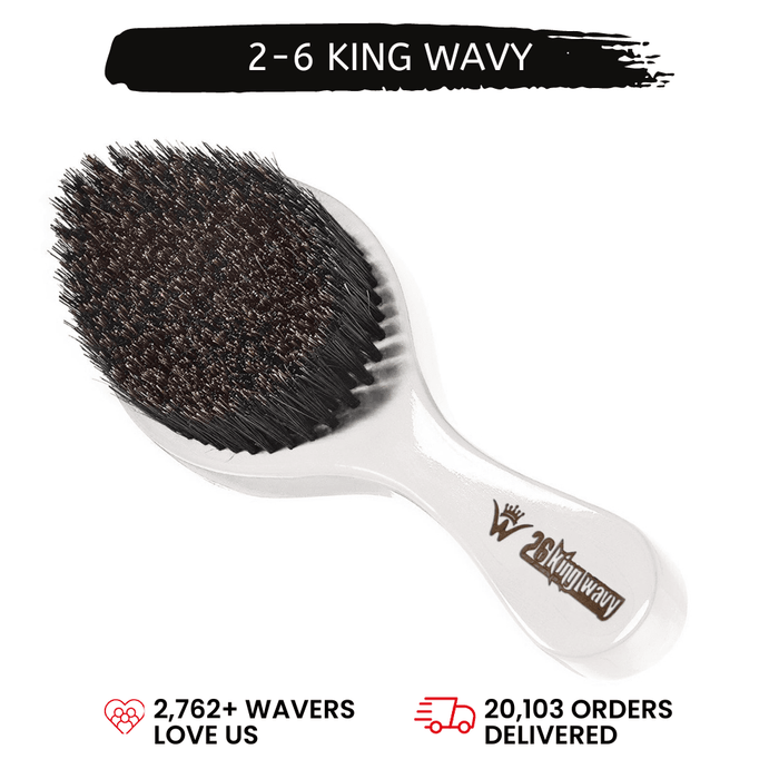 360 Wave Long Handle Curved Brush
