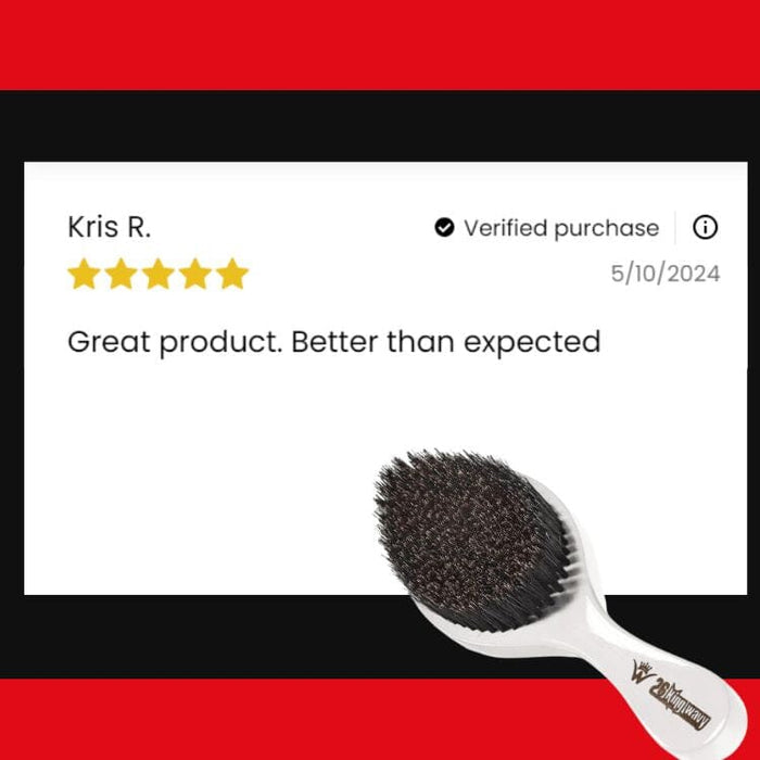 360 Wave Long Handle Curved Brush