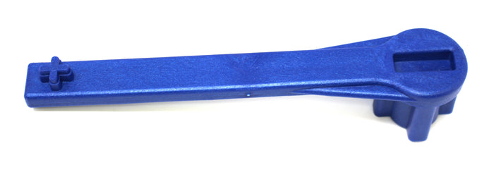 4-in-1 Gas and Bung Wrench Non Sparking Solid Drum Bung Nut Wrench (BLUE)