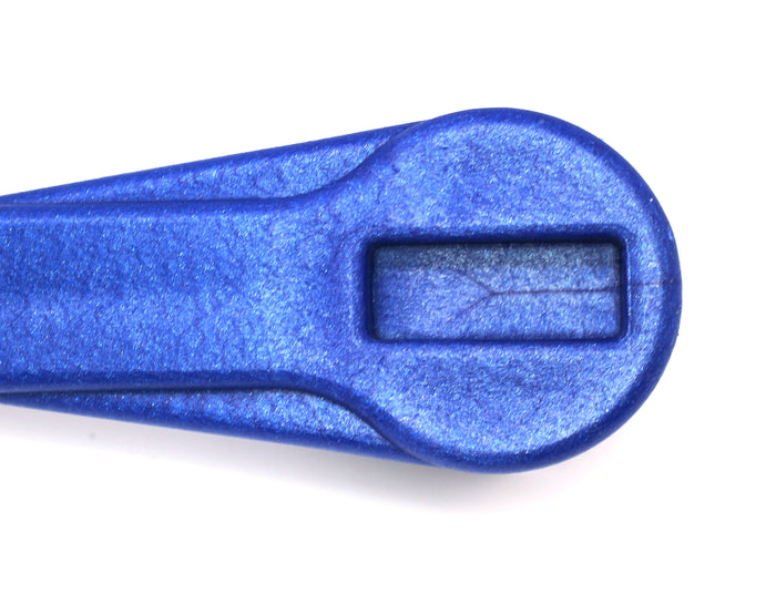 4-in-1 Gas and Bung Wrench Non Sparking Solid Drum Bung Nut Wrench (BLUE)