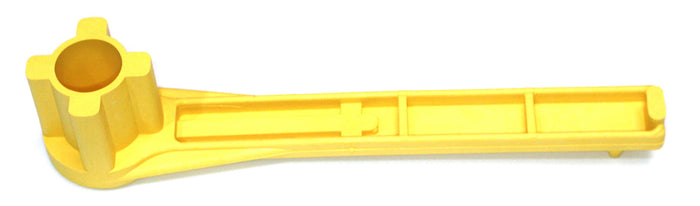 4-in-1 Gas and Bung Wrench Non Sparking Solid Drum Bung Nut Wrench (YELLOW)