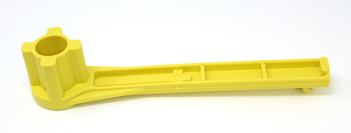 4-in-1 Gas and Bung Wrench Non Sparking Solid Drum Bung Nut Wrench (YELLOW)