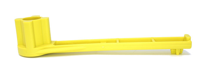 4-in-1 Gas and Bung Wrench Non Sparking Solid Drum Bung Nut Wrench (YELLOW)