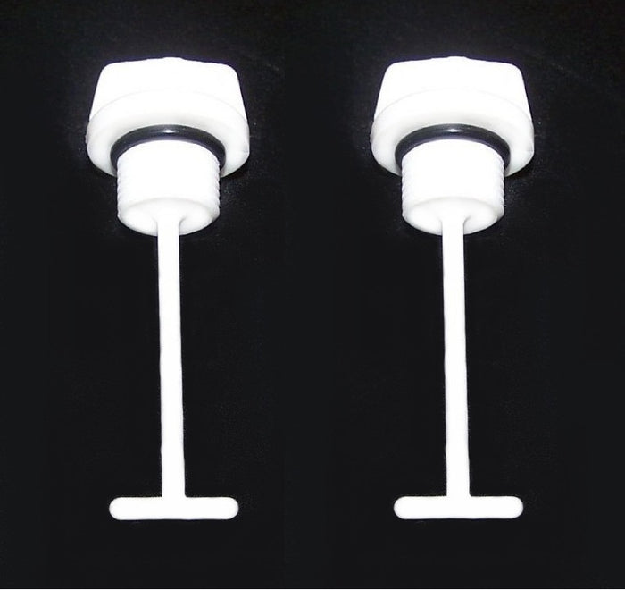 Aftermarket Kawasaki Drain Plug White OEM Part # 92066-3783-8U Compatible with Kawasaki