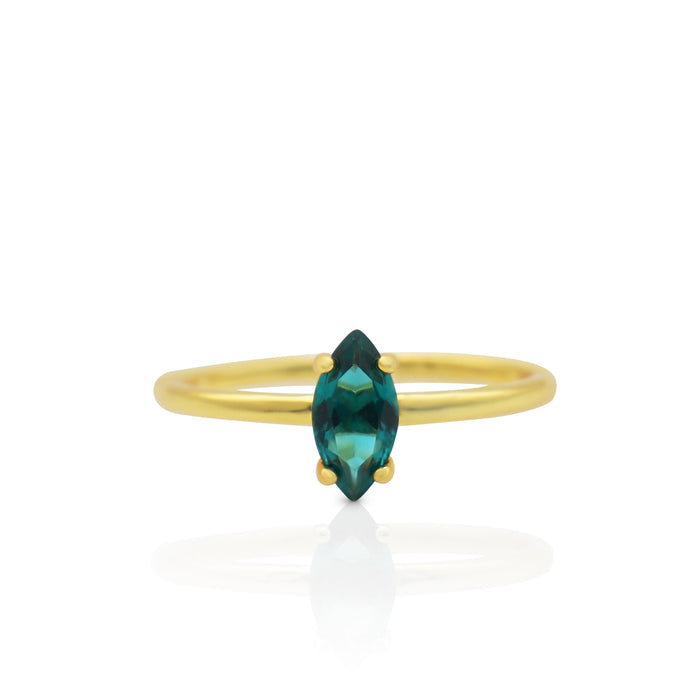AMELIE CRYSTAL CHARM RING