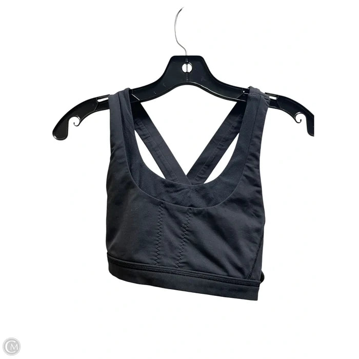 Athletic Bra By Lululemon In Black, Size: 4