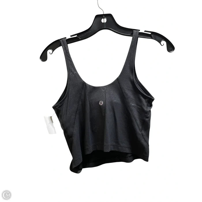 Athletic Bra By Lululemon In Black, Size: 6