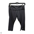 Athletic Capris By Lululemon In Black, Size: 8