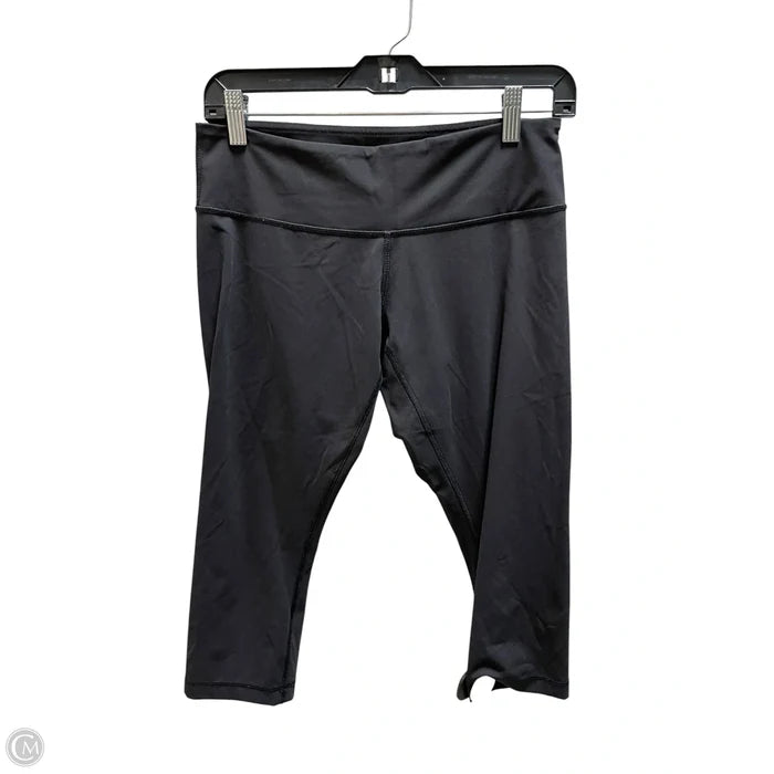 Athletic Capris By Lululemon In Black, Size: 8