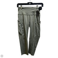 Athletic Capris By Lululemon In Green, Size: 4