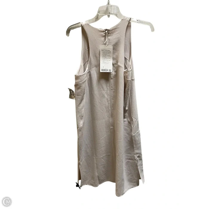 Athletic Dress By Lululemon In Beige, Size: 6