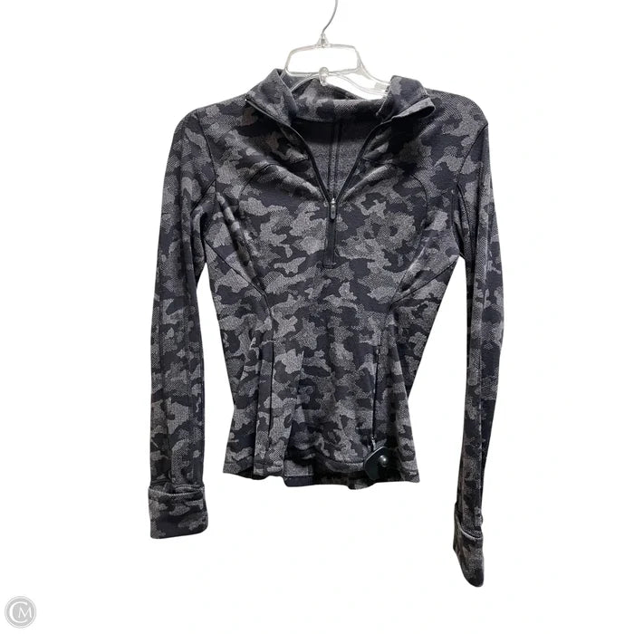 Athletic Jacket By Lululemon In Camouflage Print, Size: 6