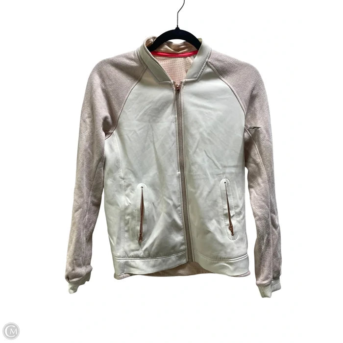 Athletic Jacket By Lululemon In Pink, Size: Xs