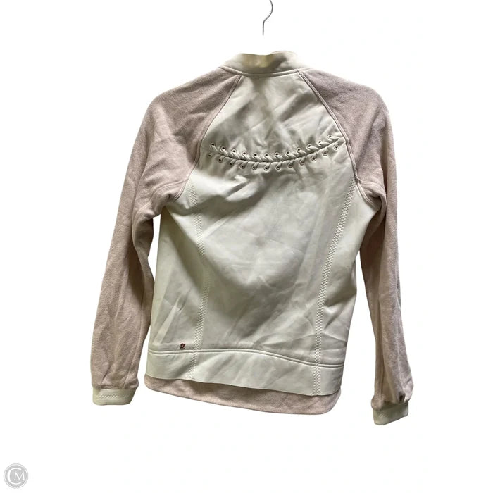 Athletic Jacket By Lululemon In Pink, Size: Xs
