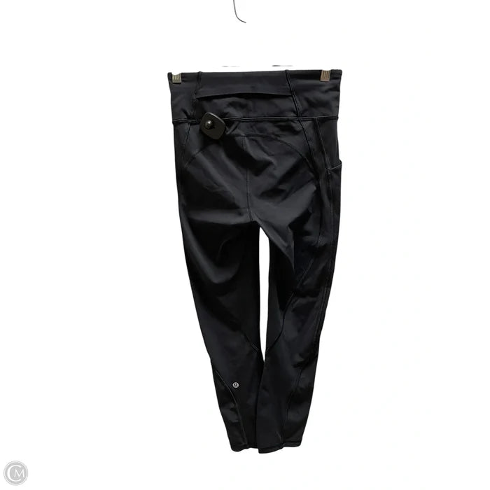Athletic Leggings By Lululemon In Black, Size: 4