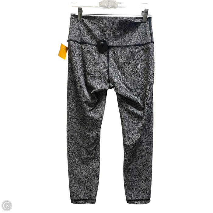 Athletic Leggings By Lululemon In Black, Size: 8