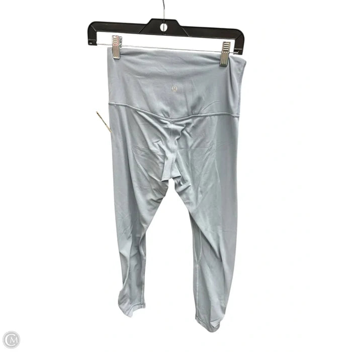 Athletic Leggings By Lululemon In Blue, Size: 6