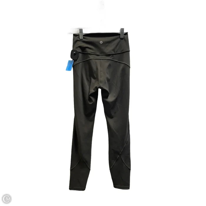 Athletic Leggings By Lululemon In Green, Size: 4