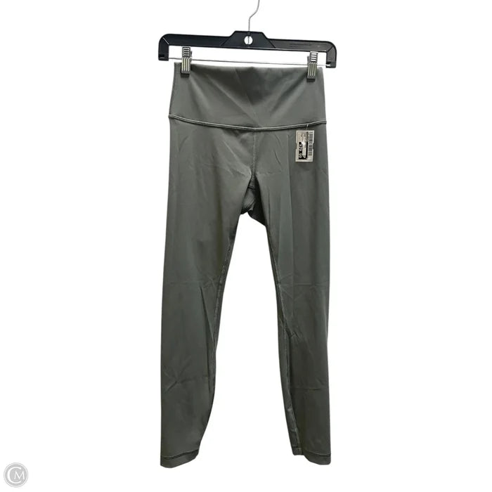 Athletic Leggings By Lululemon In Green, Size: 6