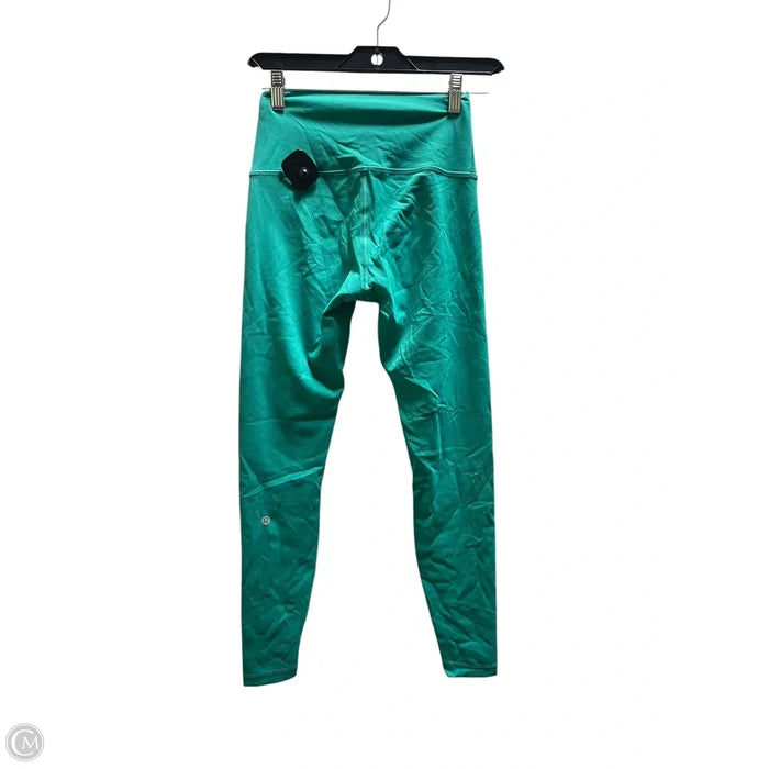 Athletic Leggings By Lululemon In Green, Size: 6