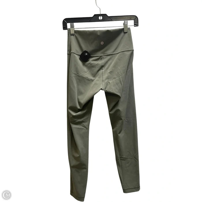 Athletic Leggings By Lululemon In Green, Size: 6
