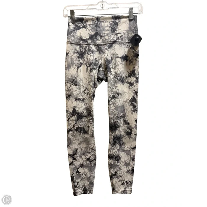 Athletic Leggings By Lululemon In Grey, Size: 4