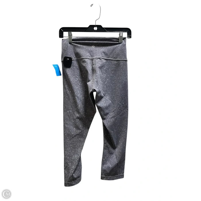 Athletic Leggings By Lululemon In Grey, Size: 6