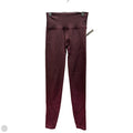 Athletic Leggings By Lululemon In Maroon, Size: 4