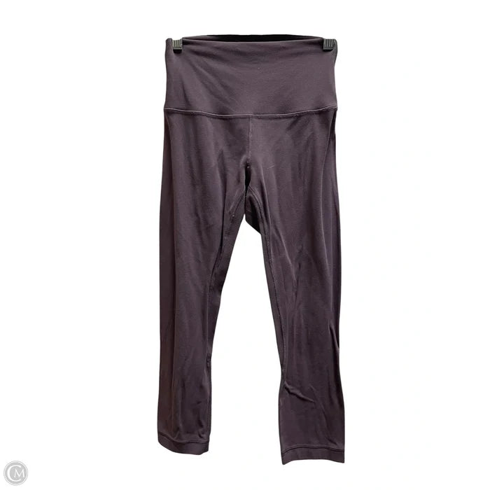Athletic Leggings By Lululemon In Purple, Size: 4