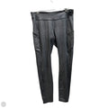 Athletic Leggings By Lululemon In Silver, Size: 10