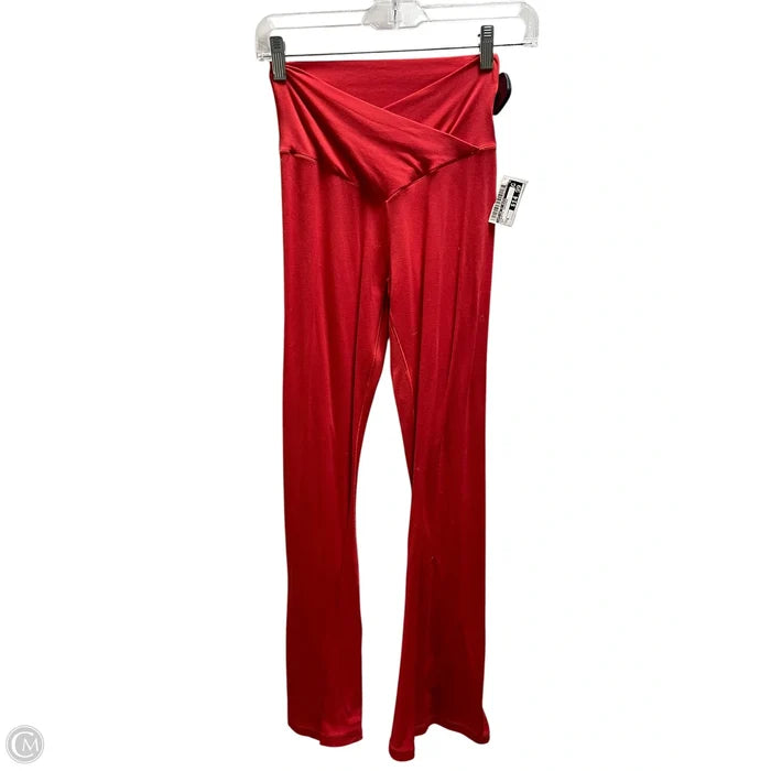 Athletic Leggings By Offline In Red, Size: M