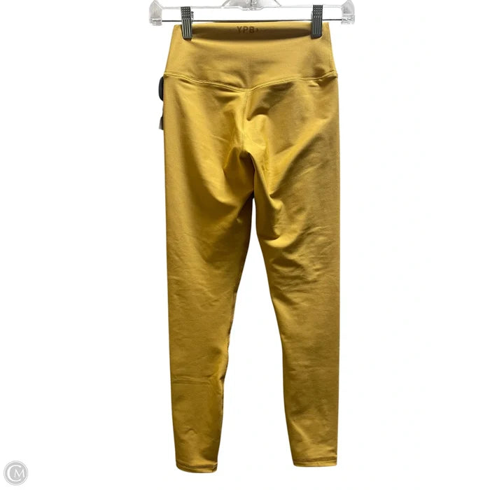 Athletic Leggings By Ypb In Yellow, Size: Xs