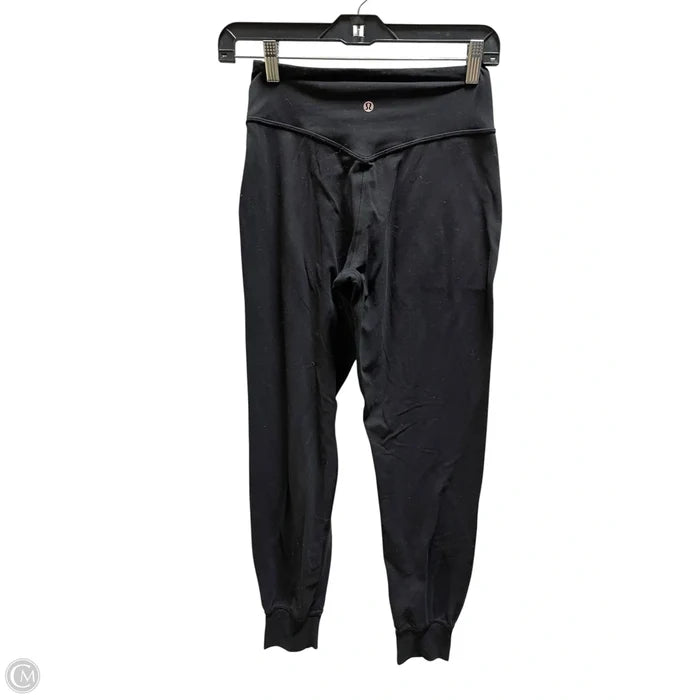 Athletic Pants By Lululemon In Black, Size: 4
