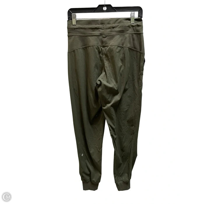 Athletic Pants By Lululemon In Green, Size: 6