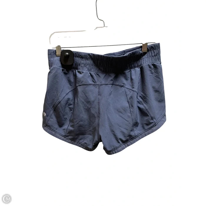 Athletic Shorts By Lululemon In Blue, Size: 6