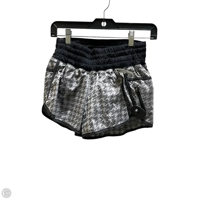 Athletic Shorts By Lululemon In Grey, Size: 6