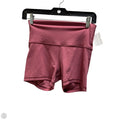 Athletic Shorts By Lululemon In Pink, Size: 6