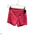 Athletic Shorts By Lululemon In Pink, Size: 8