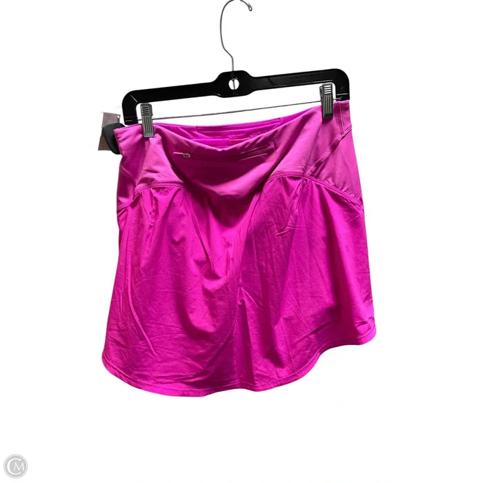Athletic Skirt By Lululemon In Pink, Size: 10