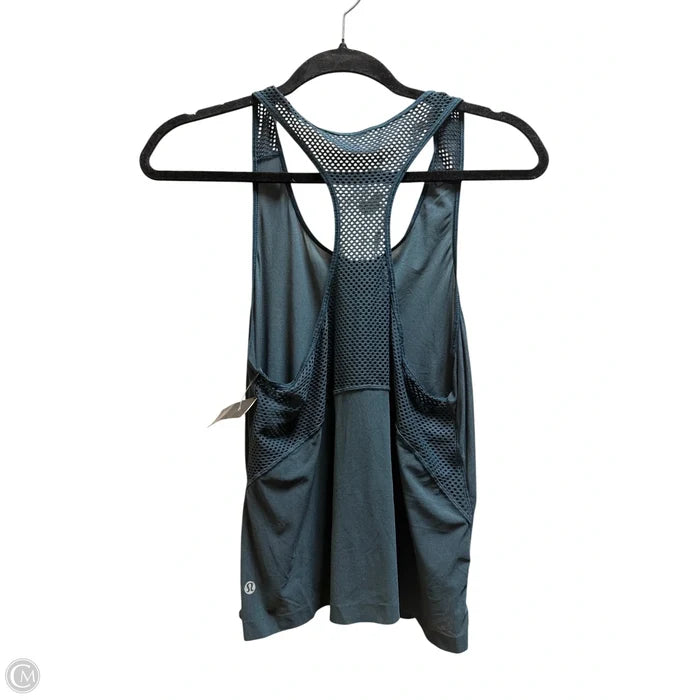 Athletic Tank Top By Lululemon In Green, Size: S