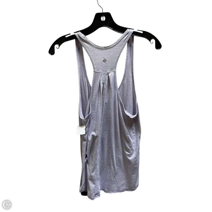 Athletic Tank Top By Lululemon In Purple, Size: M