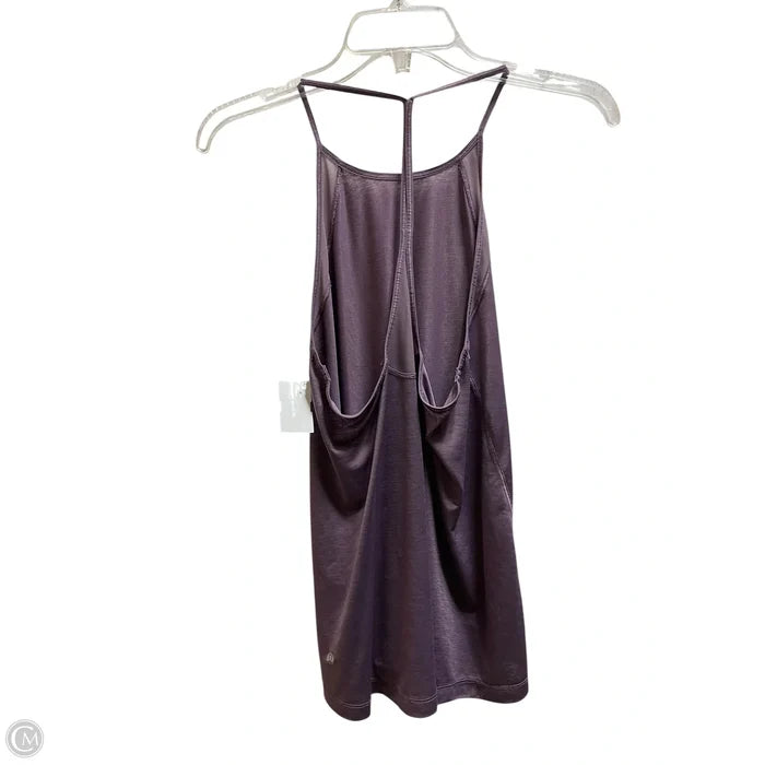 Athletic Tank Top By Lululemon In Purple, Size: S
