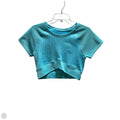 Athletic Top Short Sleeve By Offline In Blue, Size: L