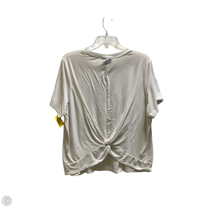 Athletic Top Short Sleeve By The North Face In White, Size: Xl