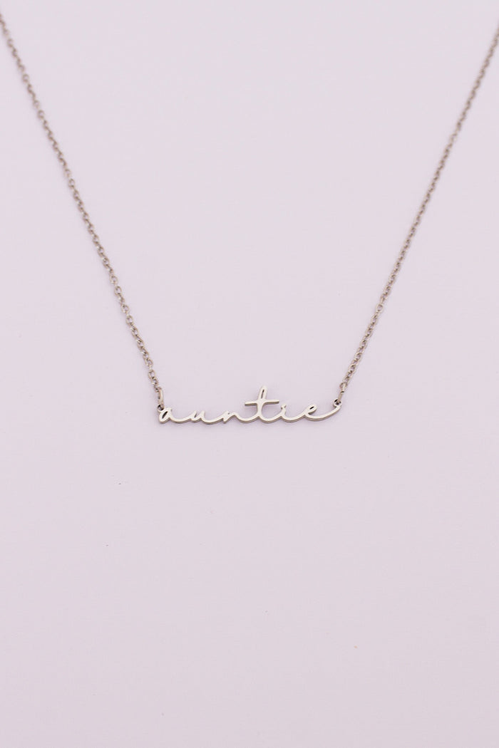 "Auntie" Necklace